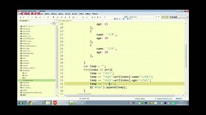 template.js渲染页面效果【爱尚实训】