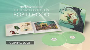 Here's a sneak peak Walt Disney Records: The Legacy Collection - Robin Hood. 🏹 🎶 Coming soon. | Disney Music Emporium