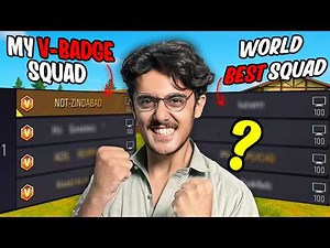 First V Badge Esport Team VS World's Best Teams 😱