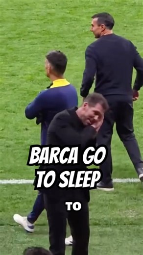 How Simeone Mocks Barca Fans After UCL Exit! (He has no chill)😭