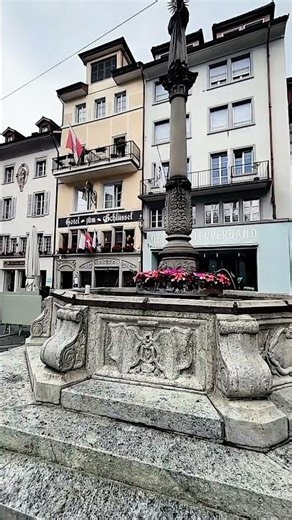 #lucerne #switzerland #swisstown #architecture #travel #adventure #epic #mountain #lake #summer #wow