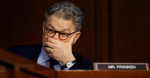 Sen. Al Franken thanks supporters