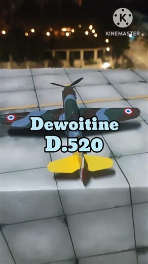 #162 Dewoitine D.520 (1/72 Easy Model) Armee de I'Air