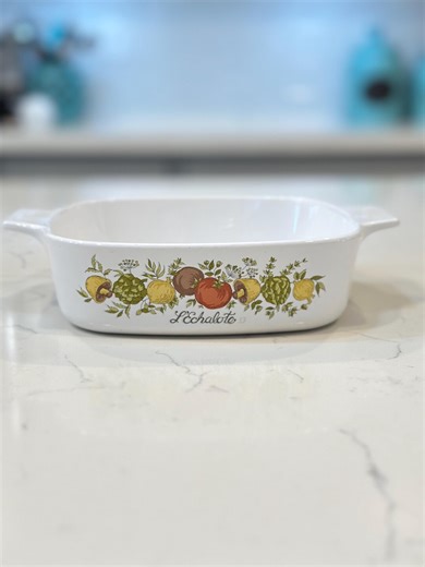 Vintage Corning Ware L'echalote Spice of Life A-1-B 1 Qt Casserole Dish No Lid - Etsy