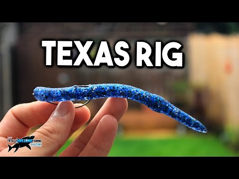 How to Texas Rig a Lure for Weedless Fishing | TAFishing