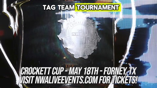 Who you want to see enter the 2024 Crockett Cup? The most prestigious tag team tournament in professional wrestling comes to Texas on May 18th! Don’t miss your chance to be a part of history! 🎟️ https://www.eventbrite.com/e/nwa-crockett-cup-2024-the-oc-theatre-saturday-may-18th-2024-tickets-863030917707?utm_experiment=test_share_listing&aff=ebdsshios | NWA
