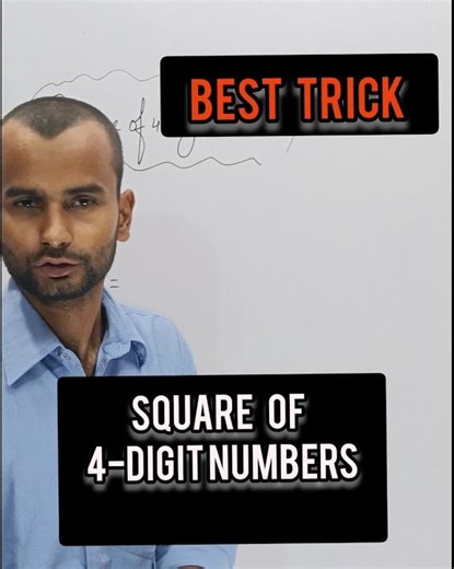 Best trick to find the squares of 4 digit numbers | #smpmaths | #mathsolympiads
