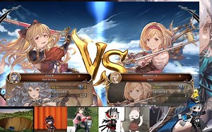 [GBVS记录]和dave桑全力以赴的对局，我要快点变强，可惜前面用菲莉的对局没有录下来