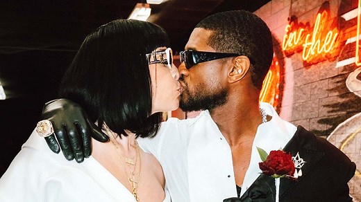 73K views · 2.7K reactions | Usher married his longtime love, Jennifer Goiceochea, in an intimate Las Vegas wedding following his Apple Music Super Bowl LVIII halftime show. | Entertainment Tonight | Facebook