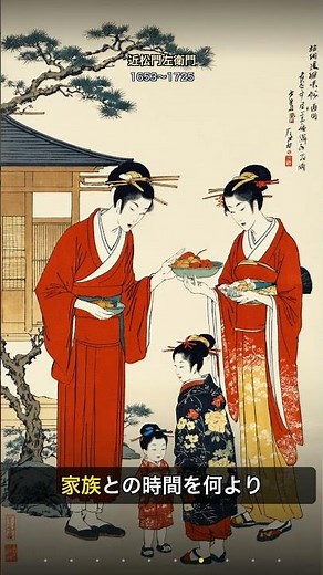 心中物作家が72年間円満夫婦の謎 #江戸時代 #近松門左衛門