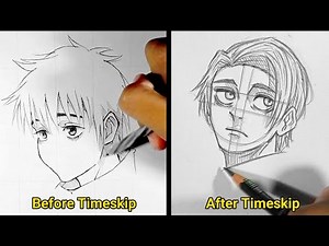 How to draw Yuta Okkotsu Before & After Timeskip - Jujutsu Kaisen