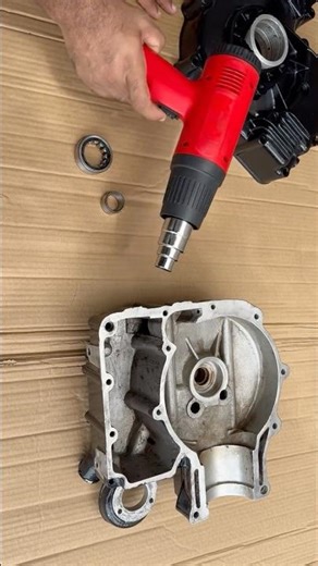 How to Install Bullet CI Crank Bearing Like a Pro 🔥 Heat Gun Trick! #bearing #installation #inspire