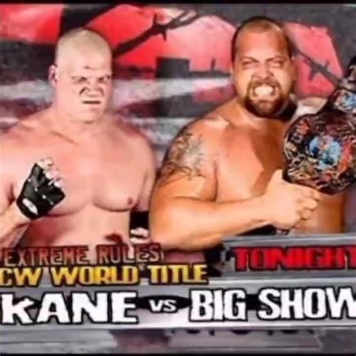 Kane vs big show extreme rules ECW 2006 ECW CHAMPIONSHIP #ecw
