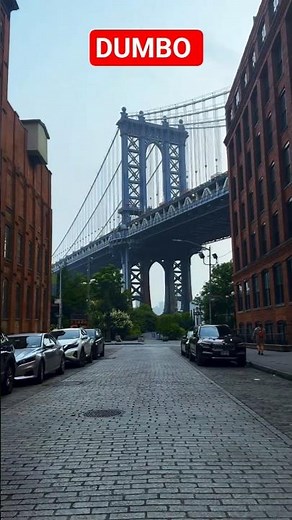 Discover DUMBO Brooklyn 🇺🇸 | The Most Beautiful Spot in New York City #dumbo #newyork