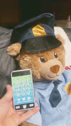 lol build a bear plush is so cute 🥰