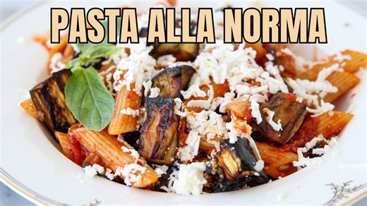 Pasta Alla Norma Recipe | Easy Sicilian Eggplant Pasta