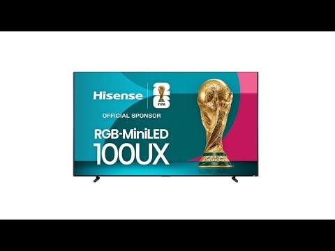Hisense 100 Inch 100UX Review RGB MiniLED 4K TV 8000 Nits 165Hz 2025