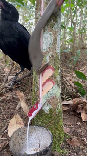 I Wonder What Kind Of Scratch That Is #rubberwood #rubberlatex #oddlysatisfying #rubberfarmer