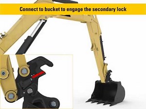 Cat® Dual Lock Coupler - Engaging an Attachment Sequence