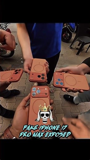 FAKE iPhone 17 Pro Max EXPOSED! 💀🔥 #iphone17promax #FakeiphoneEXPOSED