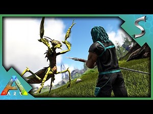 I FOUND A FALLEN SURVIVOR AND STOLE HIS STUFF! - Modded ARK The Hunted [E4]