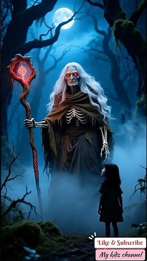 The Little Girl Who Hunted With Wolves #animation #cartoon #ytshorts #scary #horror