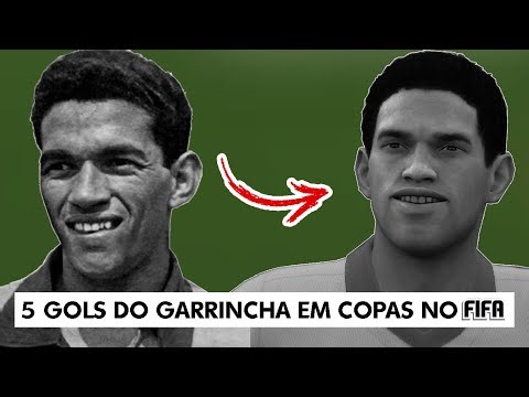 5 GOLS DO GARRINCHA EM COPAS - RECRIADOS NO FIFA