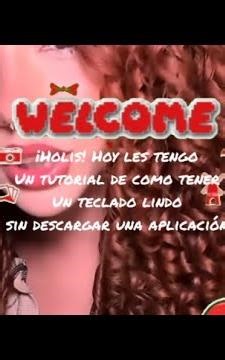¡Tuto de como tener un teclado lindo sin descargar una app! 🎀🌲