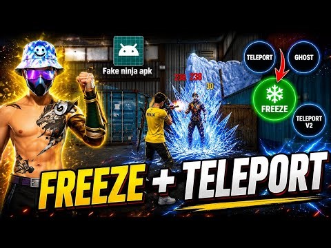 I Tried Viral Fake Ninja App in Free Fire 😱 Freeze Enemy + Teleport Test!