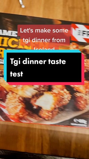 TGI Fridays Frozen Dinner Taste Test - UK Food Review