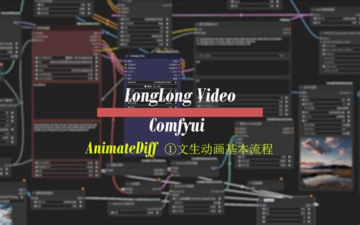 Comfyui3-AnimateDiff文生动画基本流程
