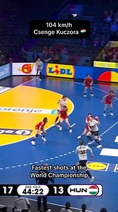 Watch before they're gone — fastest shots at the 2025 IHF Women's World Championship 💥 #handsupformore #GERNED2025 | International Handball Federation