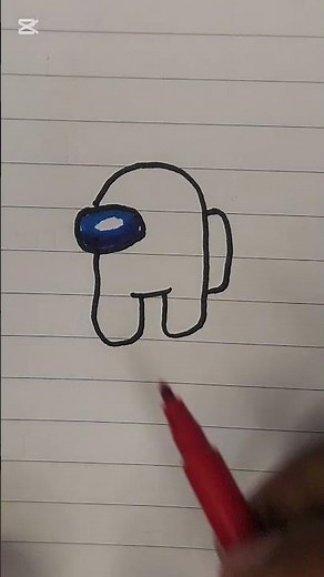Among Us👺 #painting #easydrawing #drawing #art #artwork #amongus #shorts #fypシ゚viral