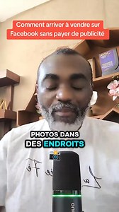 🚨Comment vendre sur Facebook sans payer de publicité. by Vincent KADIO Dans cette video Vincent Kadio donne cinq étapes qui vont t'aider à vendre sur Facebook même si n'a pas de budget pour payer la publicité Facebook: 1_Utilise ton profil Facebook. Professionnalises ton profil, rend le saint en supprimant tout contenus pouvant nuire à ton image. 2_La marketplace Facebook Utilise de belles photos de ton image, publies et donnes des offres alléchantes. 3_Utilises l'audience des célébrités. Likes