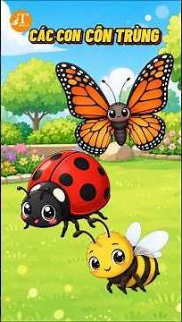 🦋 Kids Learning English Vocabulary: Insects | P1/6