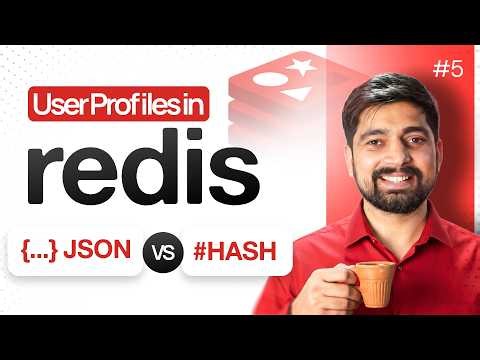 05 User profile in Redis JSON vs HASH