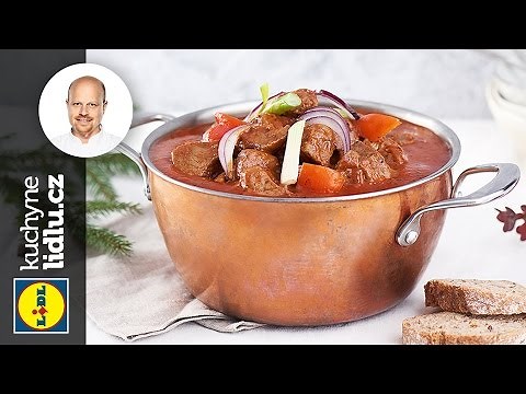 Hovězí guláš - Roman Paulus - RECEPTY KUCHYNĚ LIDLU