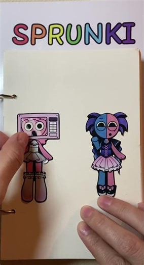 Square Pink & Half Blue–Red Spunki 💗🟥🟦