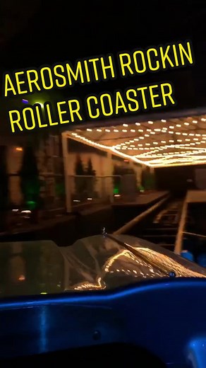 Aerosmith’s Rockin Roller Coaster at Disney’s Hollywood Studios #disneytiktok #disneyparks #disneyworld