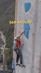 7.5M views · 61K reactions | taking in the tallest artificial multi-pitch route in the world 勞 輪‍♀️: @janja_garnbret & @domen_skofic #climbing #extremesports #fitness #redbull #givesyouwiiings | Red Bull Adventure | Facebook