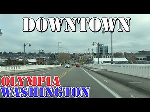 Olympia - Washington - 4K Downtown Drive