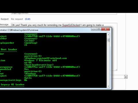 How to configure Multi-Boot entries in Windows 7