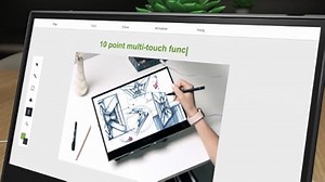LC-POWER LC-M16-4K-UHD-P-OLED Portable 15,6" 4K UHD Monitor 3840 x 2160, OLED Panel, Touch Screen