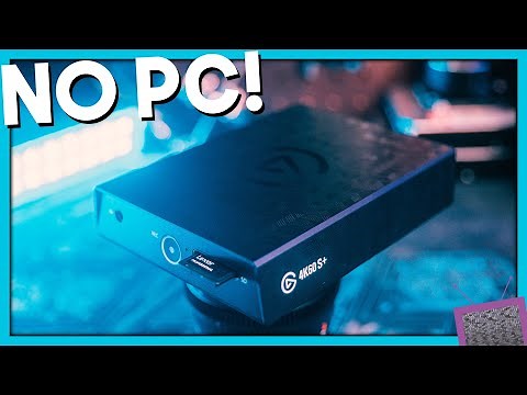 Capture card without a PC?! 4K 60FPS HDR | Elgato 4K60 S+ Review (Record gameplay to SD Card or USB)