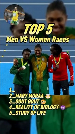 Top 5 Male Sprinters Vs Female Sprinters Moments!