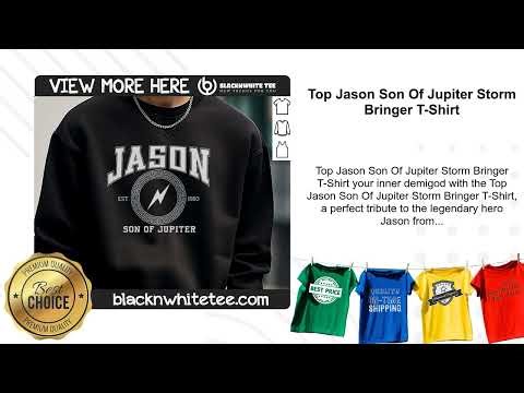 Top Jason Son Of Jupiter Storm Bringer T-Shirt