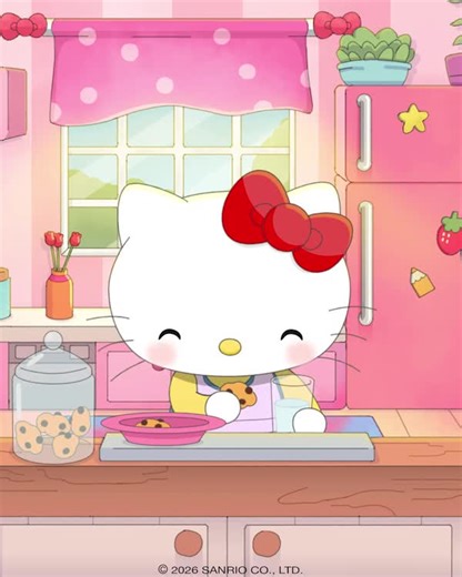 Bake with Hello Kitty: ASMR edition 🍪✨️ | Hello Kitty