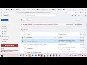 How to delete files & Free-up space on OneDrive 2024
