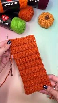 Quick & Easy Crochet Pumpkin