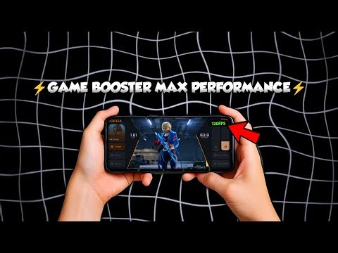 ⚡Boost Gaming Performance on ANY Phone with GVR Game Booster | 120FPS Guide (2026)